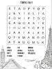 Picture of COLORING AND WORD SEARCH BOOK-AROUND THE WORLD