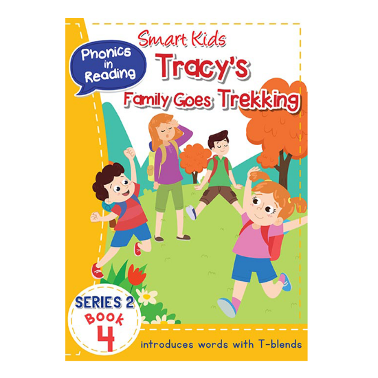 Picture of SMART KIDS PHONICS IN READING BOOK SERIES 2 BOOK 4-TRACY'S FAMILY GOES TREKKING