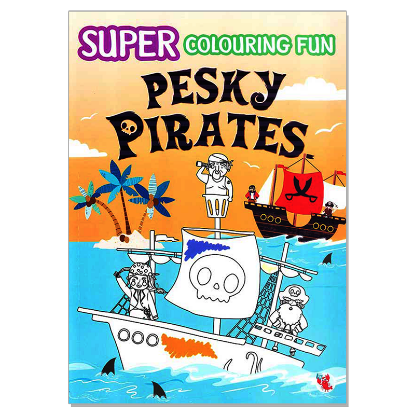 Picture of SUPER COLORING FUN-PESKY PIRATES