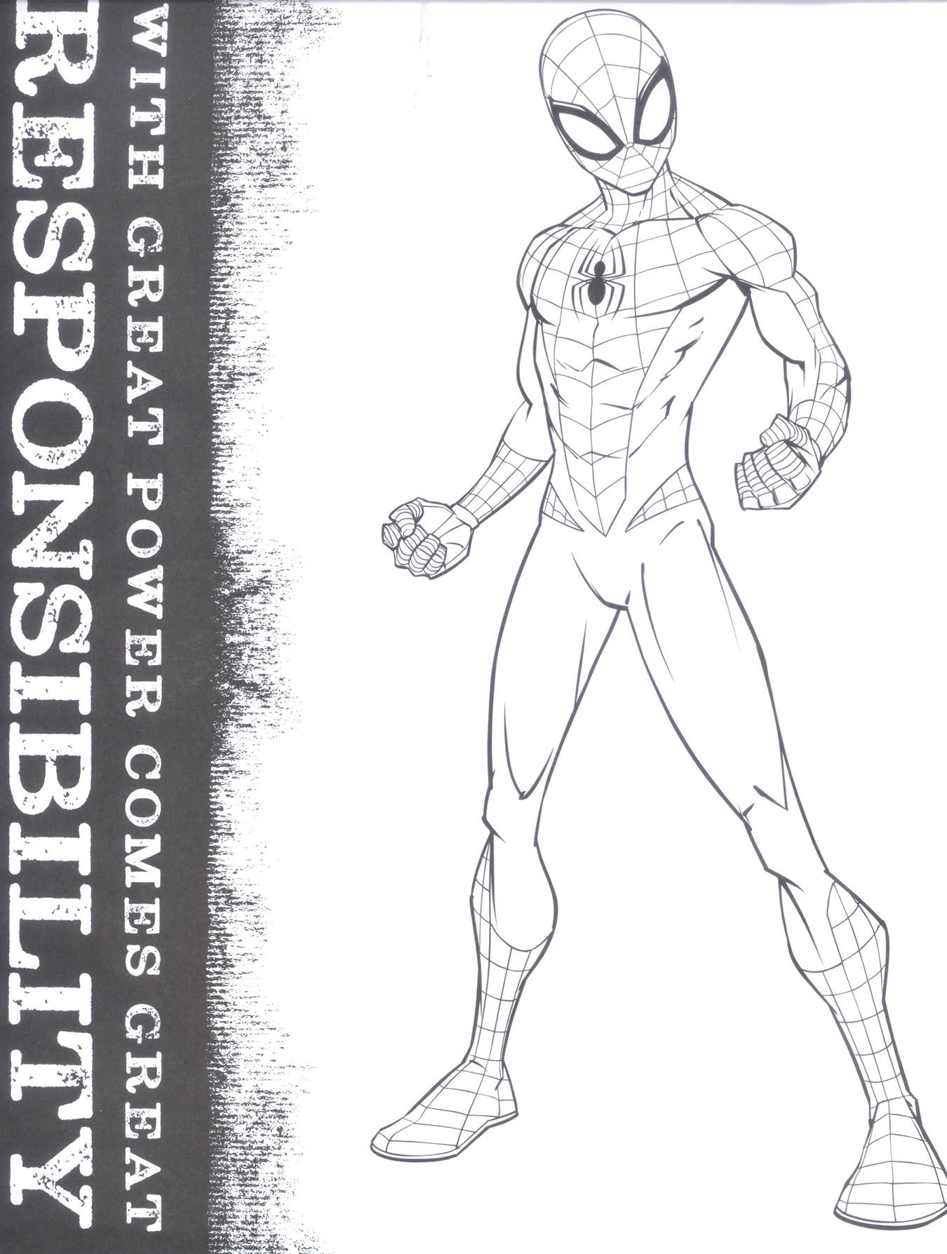 Learning is Fun. MARVEL SIMPLY COLORING-SPIDER-MAN