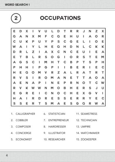 Learning is Fun. WORD SEARCH PUZZLE BOOK 1