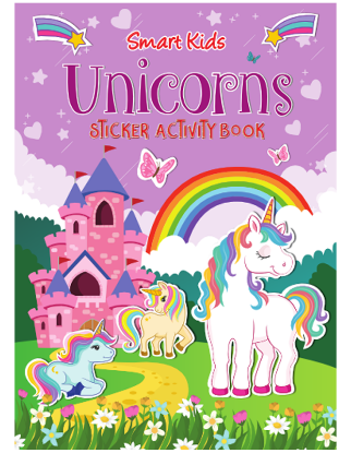 Picture of SMART KIDS STICKER ACTIVITY BOOK-UNICORNS