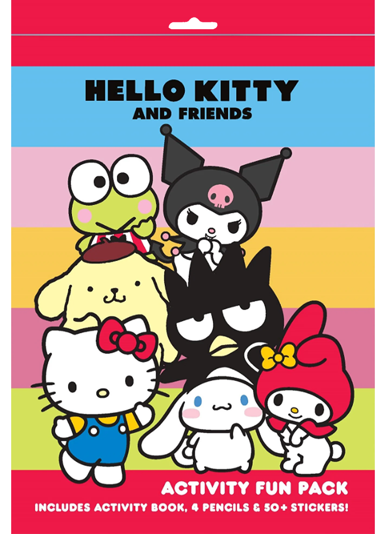 Learning is Fun. HELLO KITTY AND FRIENDS ACTIVITY FUN PACK